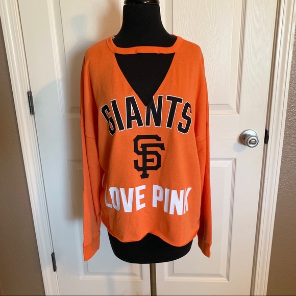 PINK Victoria’s Secret MLB SF Giants Sweatshirt - Picture 2 of 8
